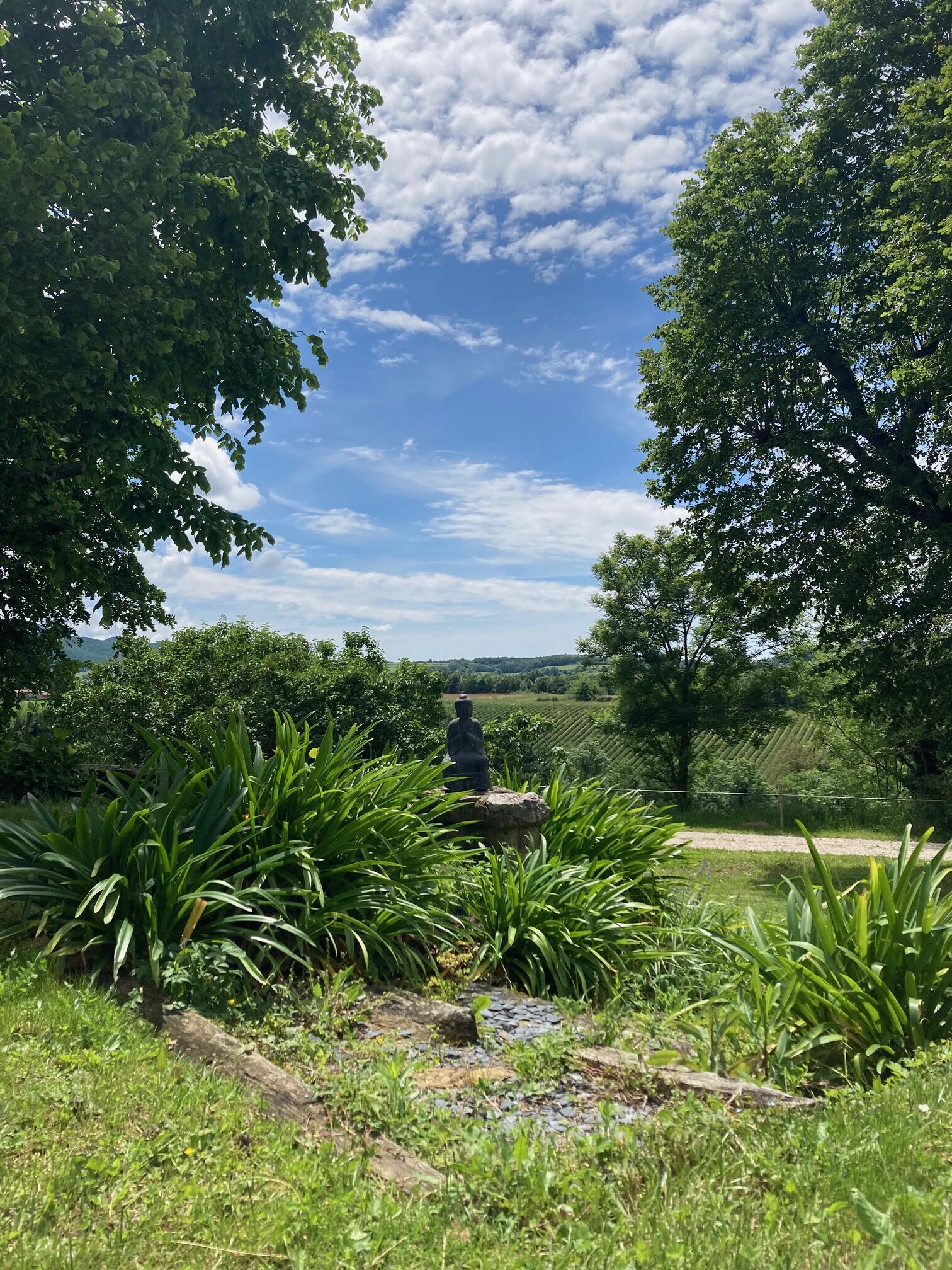 jardin zen séjour ressource Drôme