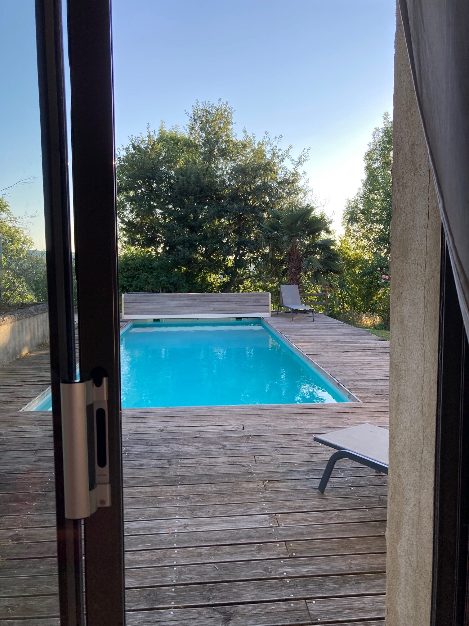 vue d'une des chambres de la maison