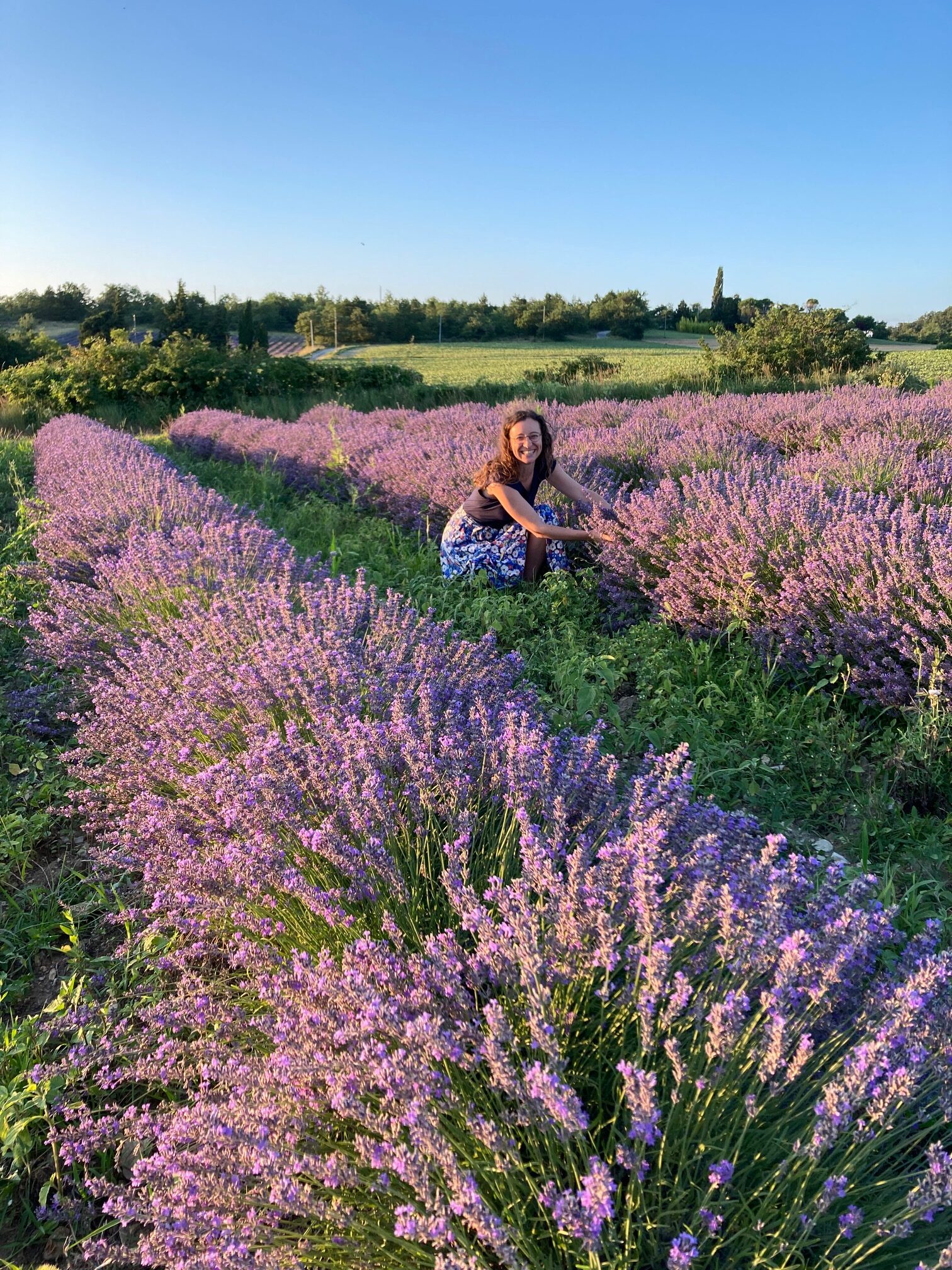 Célia Nappy naturopathe champs de lavande Drôme