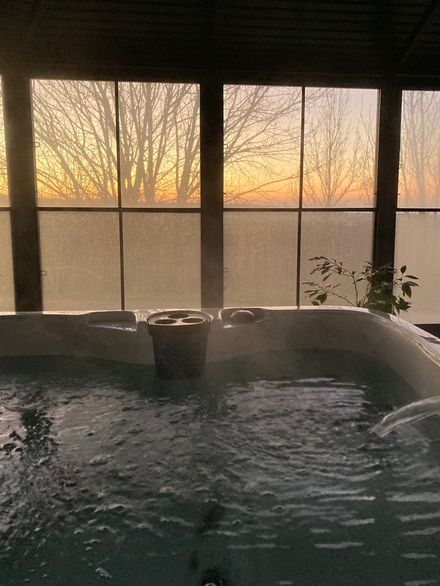 jacuzzi de la maison du séjour ressource